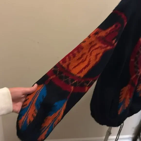 Ruminahui Wool Jacket/Sweater Size Large - Picture 8 of 12